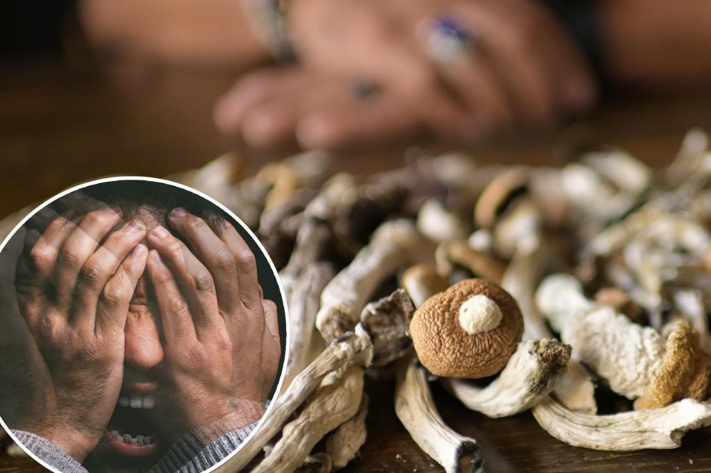 Man chops off his penis and stores the cut parts in a jar of ice after eating 'magic' mushrooms